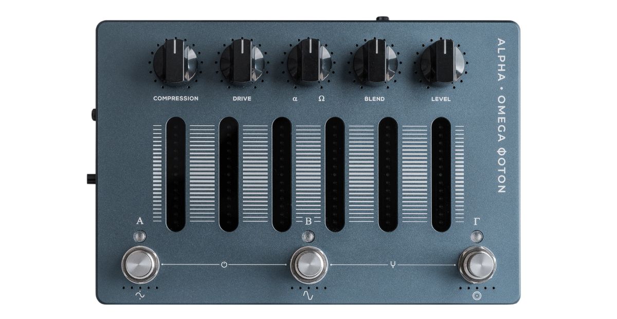 Darkglass Electronics Alpha Omega Photon Bass Preamp Compressor Pedal